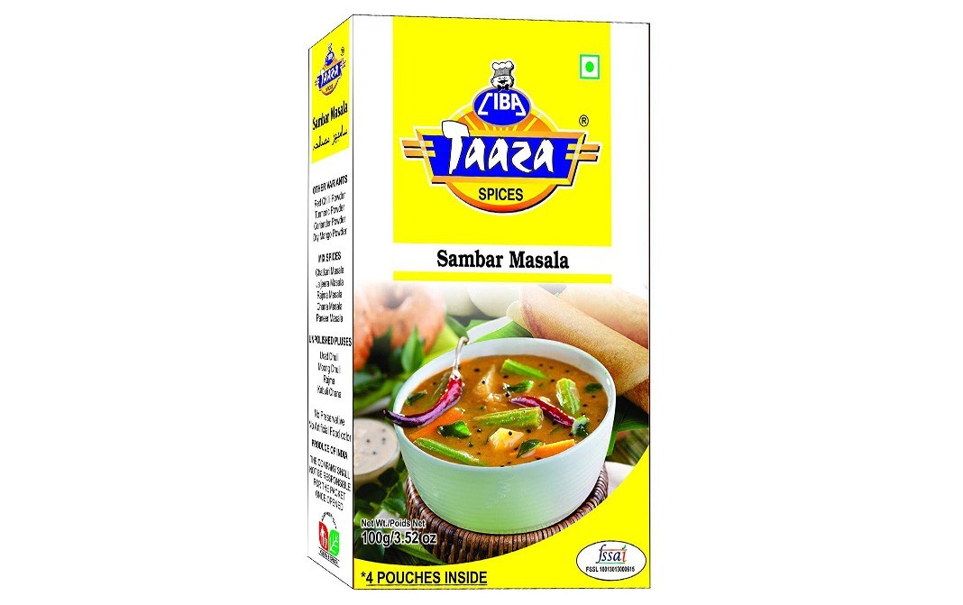 Ciba Taaza Sambar Masala    Box  100 grams